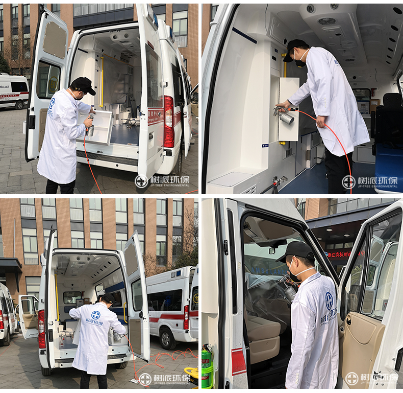 yzc88会员登录-杭州市急救中心救护车除甲醛施工现场照片
